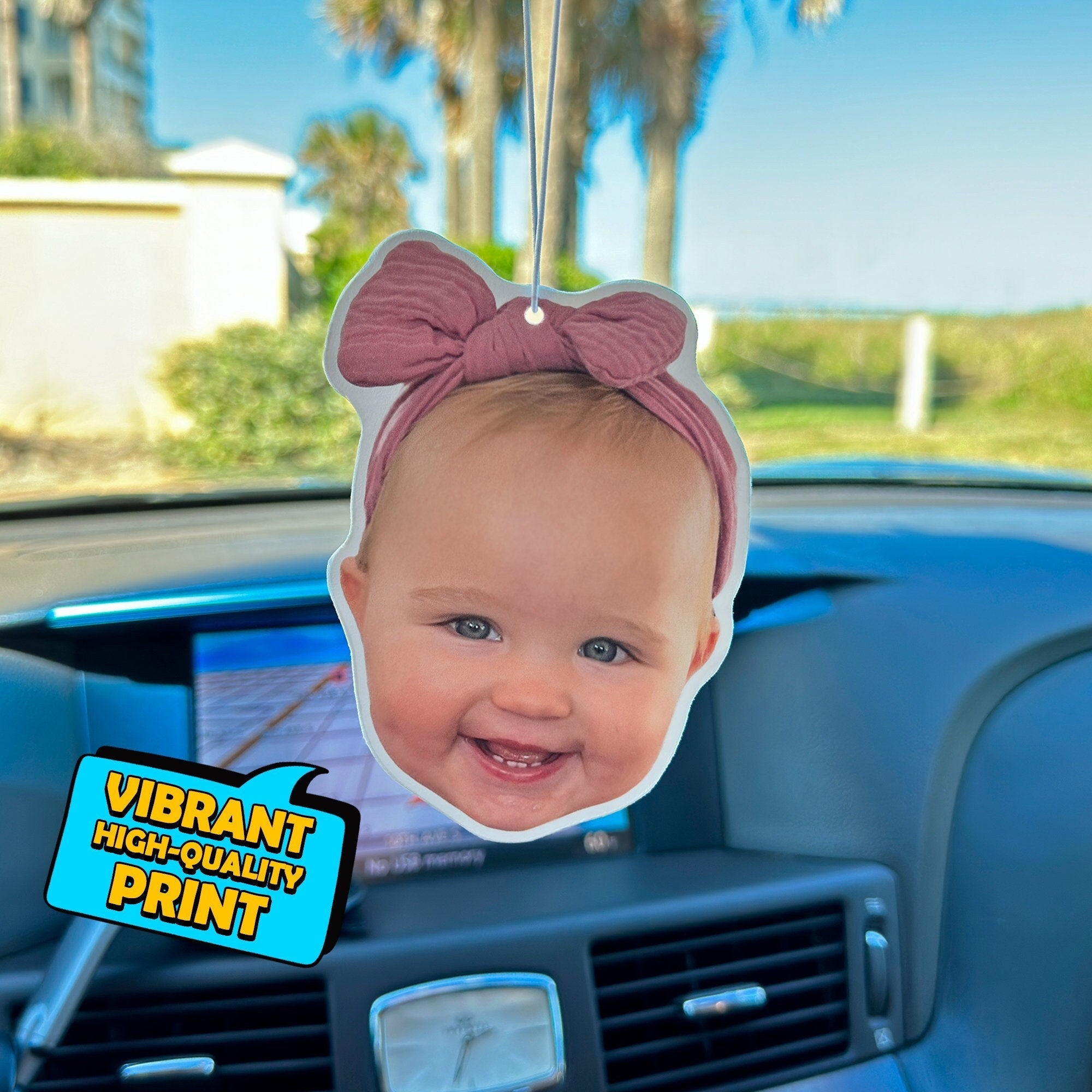 Personalized Cute Car Photo Car Air Freshies