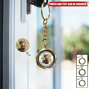 Custom Photo Pet Memorial - Personalized Keepsake Keychain