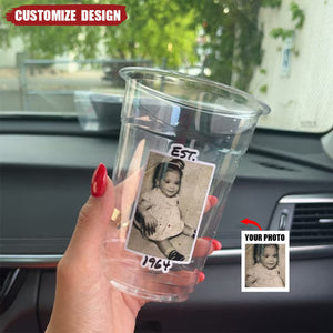 Custom Photo Plastic Party Cups - Party Cups Decorations