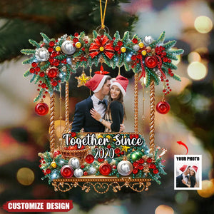 Custom Photo Christmas Acrylic Ornament 2024 New Release