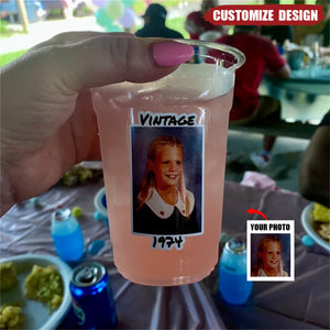 Custom Photo Plastic Party Cups - Party Cups Decorations