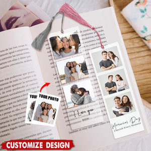 Personalised Photo Acrylic Bookmark-Gift For Book Lovers