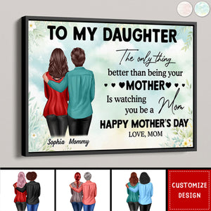 To My Daughter-In-Law Personalized Poster - Mother's Day Gift For Daughter-In-Law