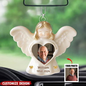 Angel - Personalized Car Acrylic Hanging Ornament