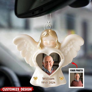 Angel - Personalized Car Acrylic Hanging Ornament