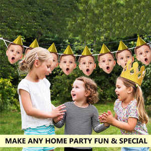 Custom Face Photo Banner Party Decorations