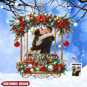 Custom Photo Christmas Acrylic Ornament 2024 New Release