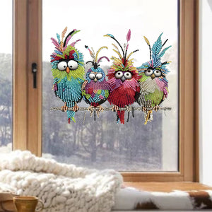 Colorful Bird Decal - Gift Bird Lovers