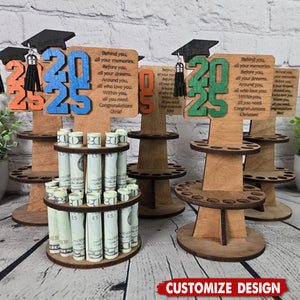 2025 Graduation Gift Money Holder, Tiered Graduation Money Cake