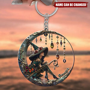 Beautiful Witch - Personalized Witch Car Ornament Gift For Witch lovers