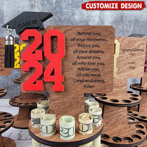 2025 Graduation Gift Money Holder, Tiered Graduation Money Cake