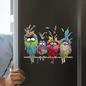 Colorful Bird Decal - Gift Bird Lovers