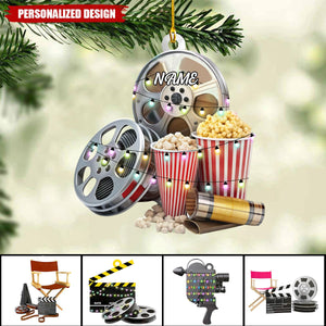 Personalized Film Clapboard Ornament-Gifts For Director,actor,Movie Lovers-2024 New Release