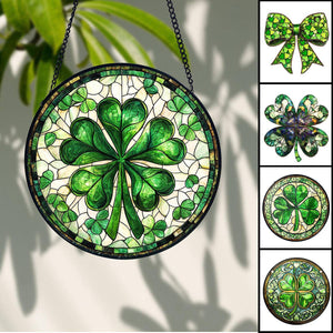 Shamrock Window Hanging suncatcher-Gift for Friends,Family