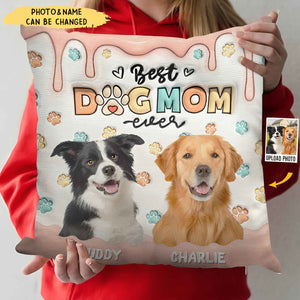 My Best Friend Has Four Paws- Dog & Cat Personalized 3D Inflated Effect Printed Pillow