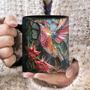 Colorful Hummingbird Mug - Gift For Bird Lovers