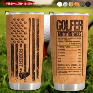 Funny Golf Player-Personalized Tumbler-Gift For Golf Lovers