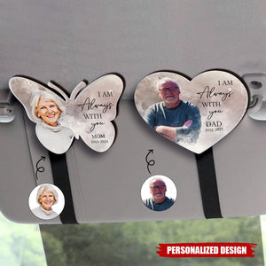 Personalized Memorial Photo Car Visor Clip-Memorial Gift