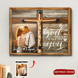 Personalized Couple Photo Poster - Gift For Couple