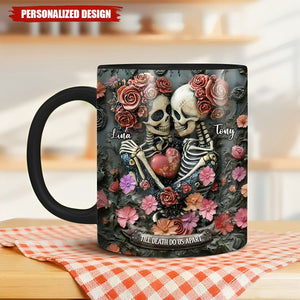 Till Death Do Us Apart-Personalized Mug-Couple Gift For Him,Her