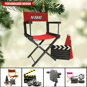 Personalized Film Clapboard Ornament-Gifts For Director,actor,Movie Lovers-2024 New Release