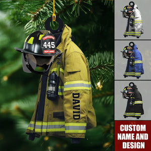 2024 New Release Personalized Firefighter Christmas Ornaments -Gifts For Firefighter