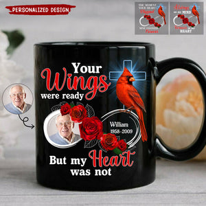 Forever In My Heart-Personalized Memorial Mug-Gift For Family And Friends