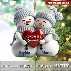 2024 New Release Christmas Snowman-Personalized Acrylic Ornament