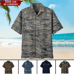 Premium Personalized US Veterans Hawaii Shirt