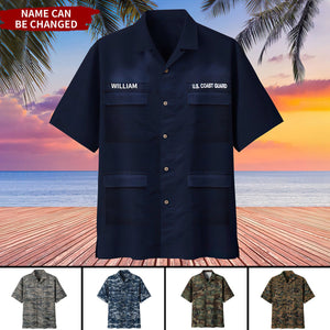 Premium Personalized US Veterans Hawaii Shirt