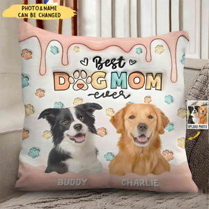 My Best Friend Has Four Paws- Dog & Cat Personalized 3D Inflated Effect Printed Pillow