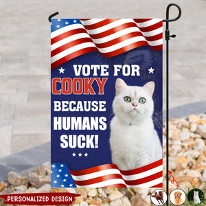 We Can All Agree On The Importance Of Voting-Personalized Flag - Gift For Pet Lovers