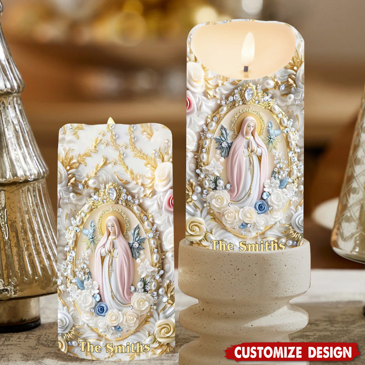 Believer - Personalized Christian Flameless Candle