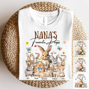 Grandma's/Mom's Favorite Easter Day Personalized shirt