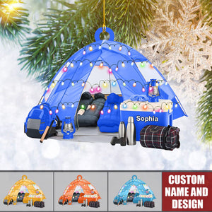 2024 New Release Personalized Camping Christmas Ornaments -Gifts For Camper