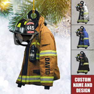 2024 New Release Personalized Firefighter Christmas Ornaments -Gifts For Firefighter