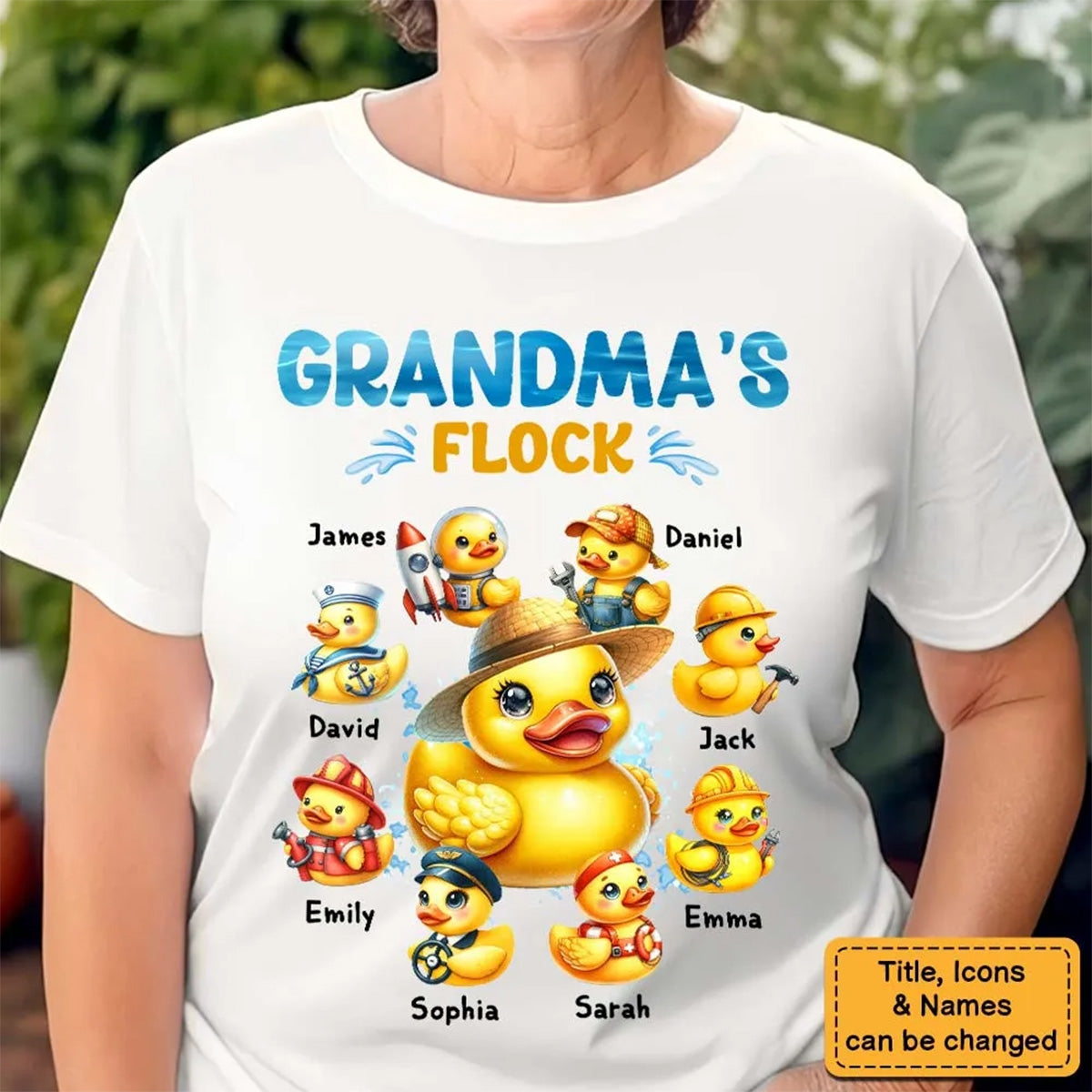 Personalized Grandma Duck Shirt - Gift For Grandma