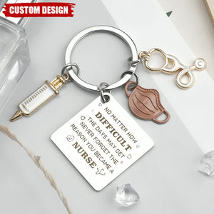 Personalized Nurse Graduation Keychain, Gifts for Nurses