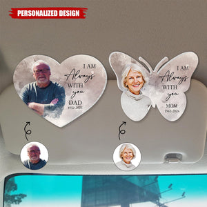 Personalized Memorial Photo Car Visor Clip-Memorial Gift