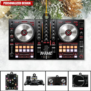 Personalized Name DJ Player Ornament-Gifts For Music Lovers-2024 New Release