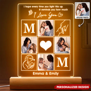 You Are Mom-Personalized LED Light-Gift For Family Mom