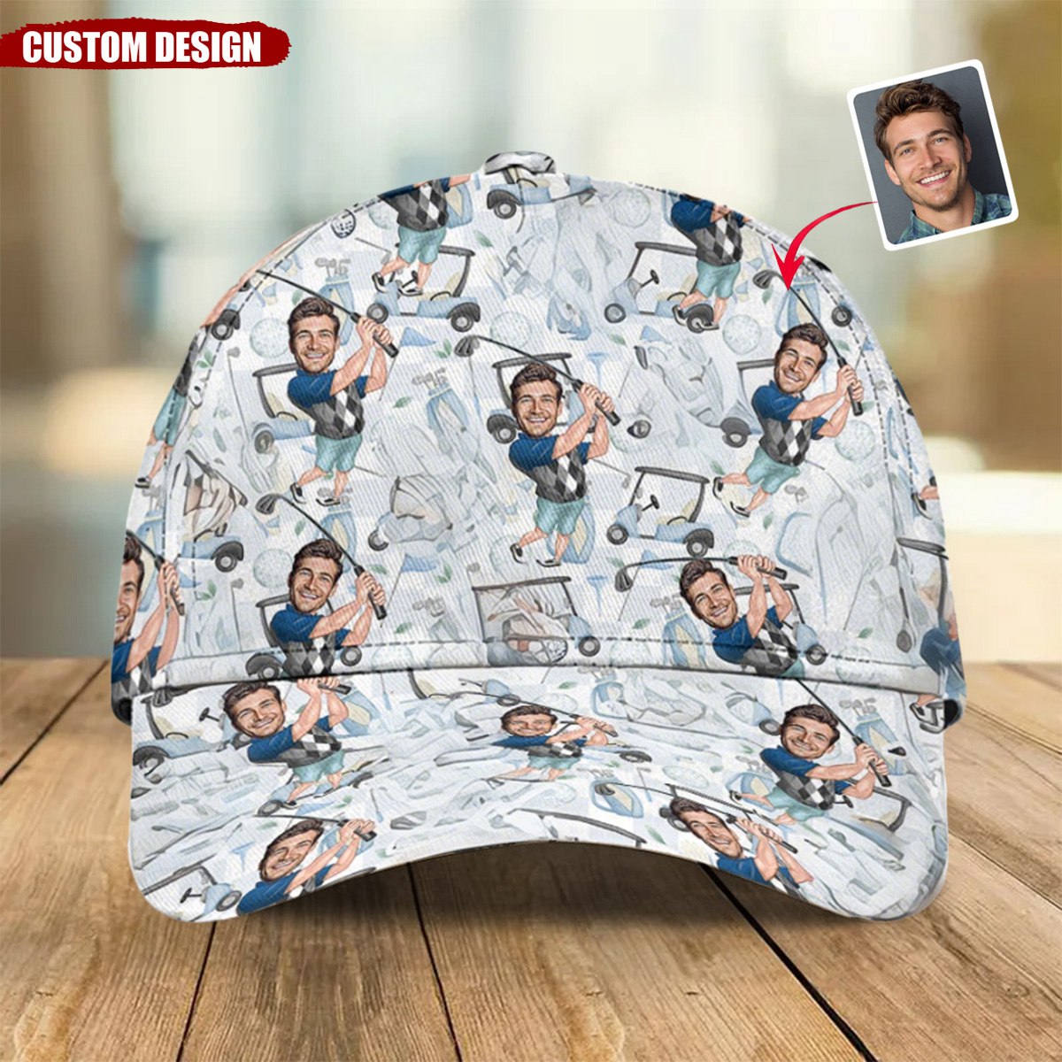 Personalized Golf Classic Cap