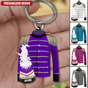 2024 New Release Personalized Marching Band Uniform Keychain-Gifts For Marching Band