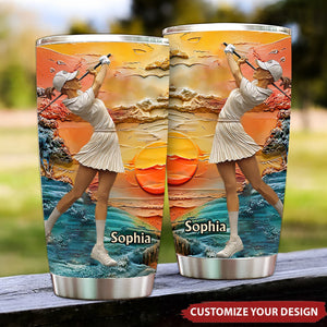 Golf Is My Life - Personalized Golf Tumbler