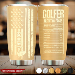 Funny Golf Player-Personalized Tumbler-Gift For Golf Lovers