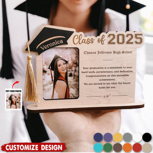 2025 Graduation Personalized Photo Frame