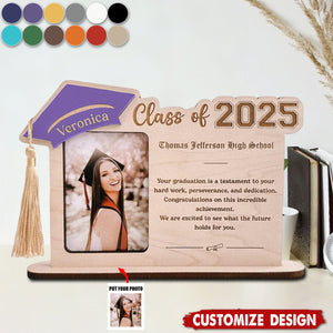 2025 Graduation Personalized Photo Frame