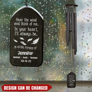 In The Loving Memory Wind Chimes Personalized Gifts