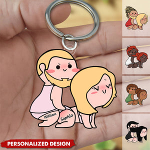 You're My Favorite Thing To Do-Personalized Keychain-Gifts For Couple