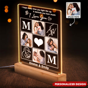 You Are Mom-Personalized LED Light-Gift For Family Mom